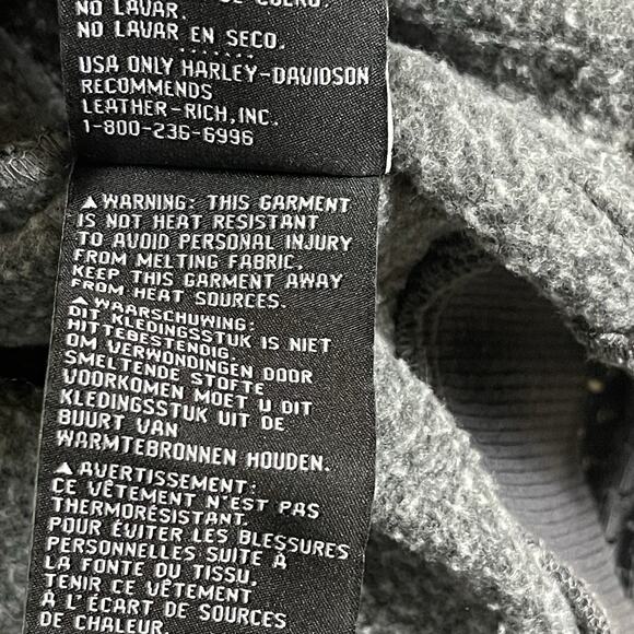 Harley Davidson Jacket Womens M Brown Rallyrunner Leather Hooded 3 in 1 Full Zip - Picture 15 of 16